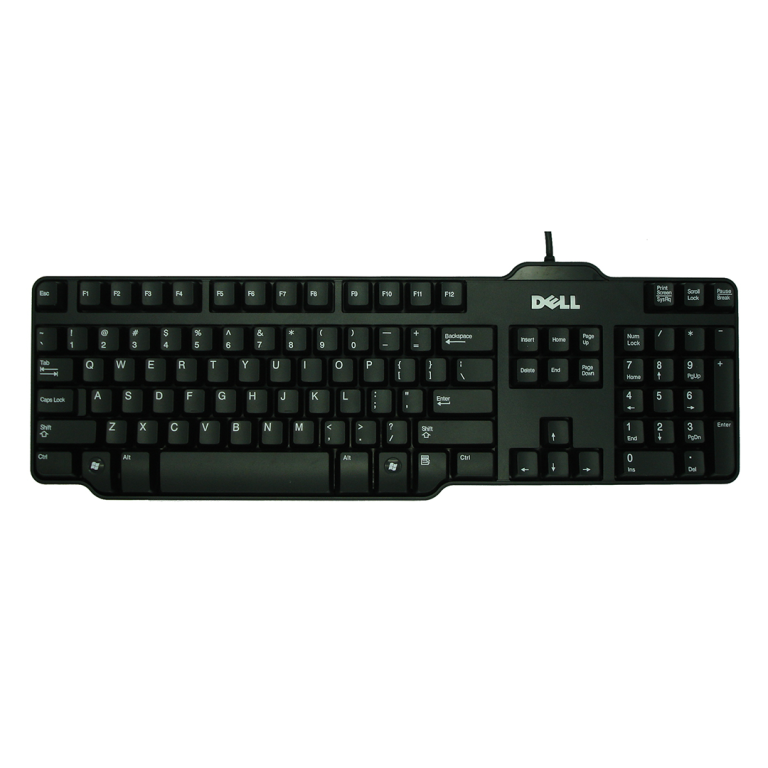 Dell Wired USB Keyboard L100 Full-Size