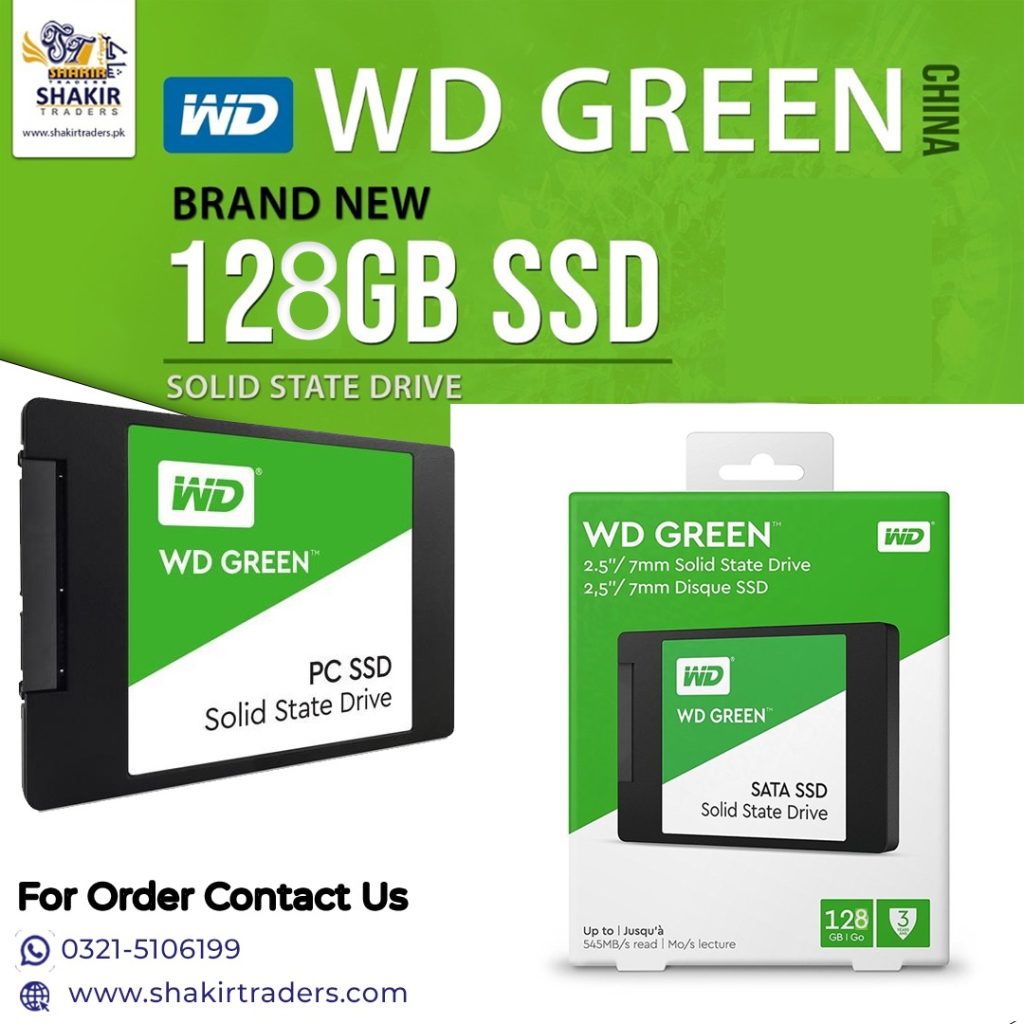 128GB WD Green SSD China