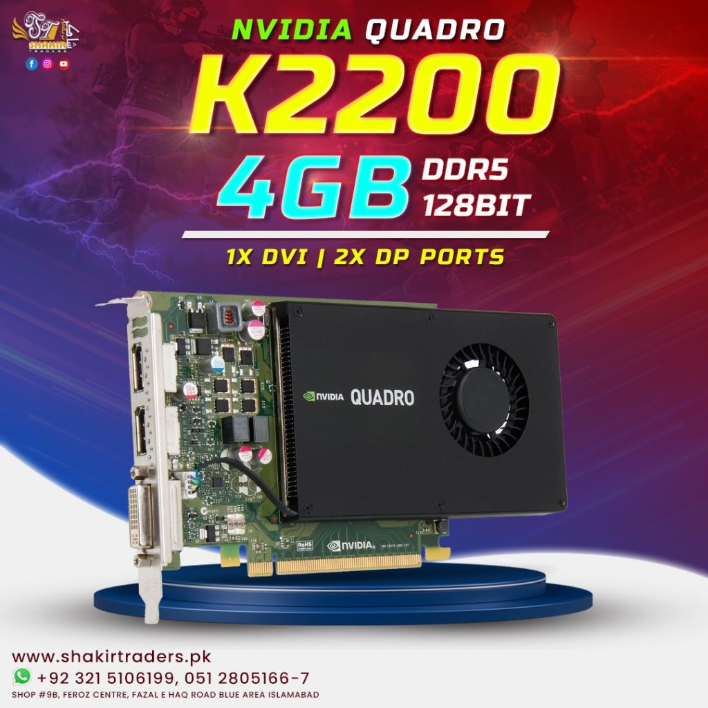 Nvidia Quadro K2200 4GB (Used)