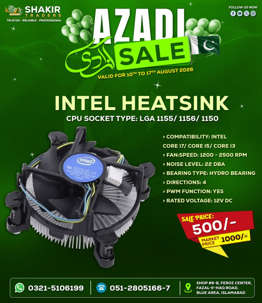 Intel Heatsink for Desktop PC