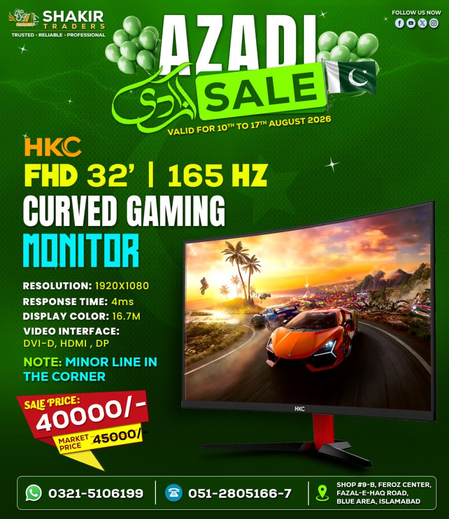 HKC G32 FHD 32" Curved Gaming LED