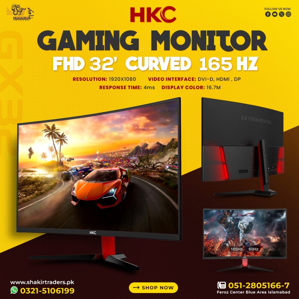 HKC G32 FHD 32" Curved Gaming LED