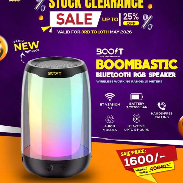 Boost Boombastic Bluetooth Speaker