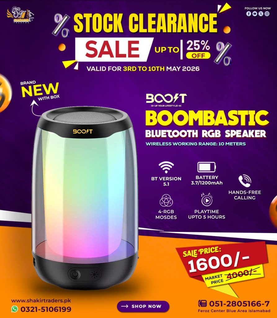 Boost Boombastic Bluetooth Speaker