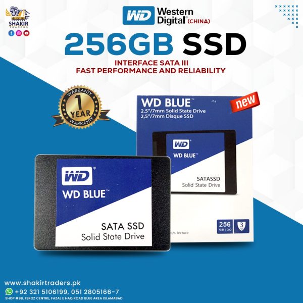 256GB WD SSD (China)