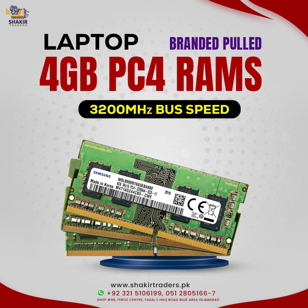 4GB PC4 Laptop Ram