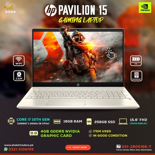 HP Pavilion 15 Gaming Laptop