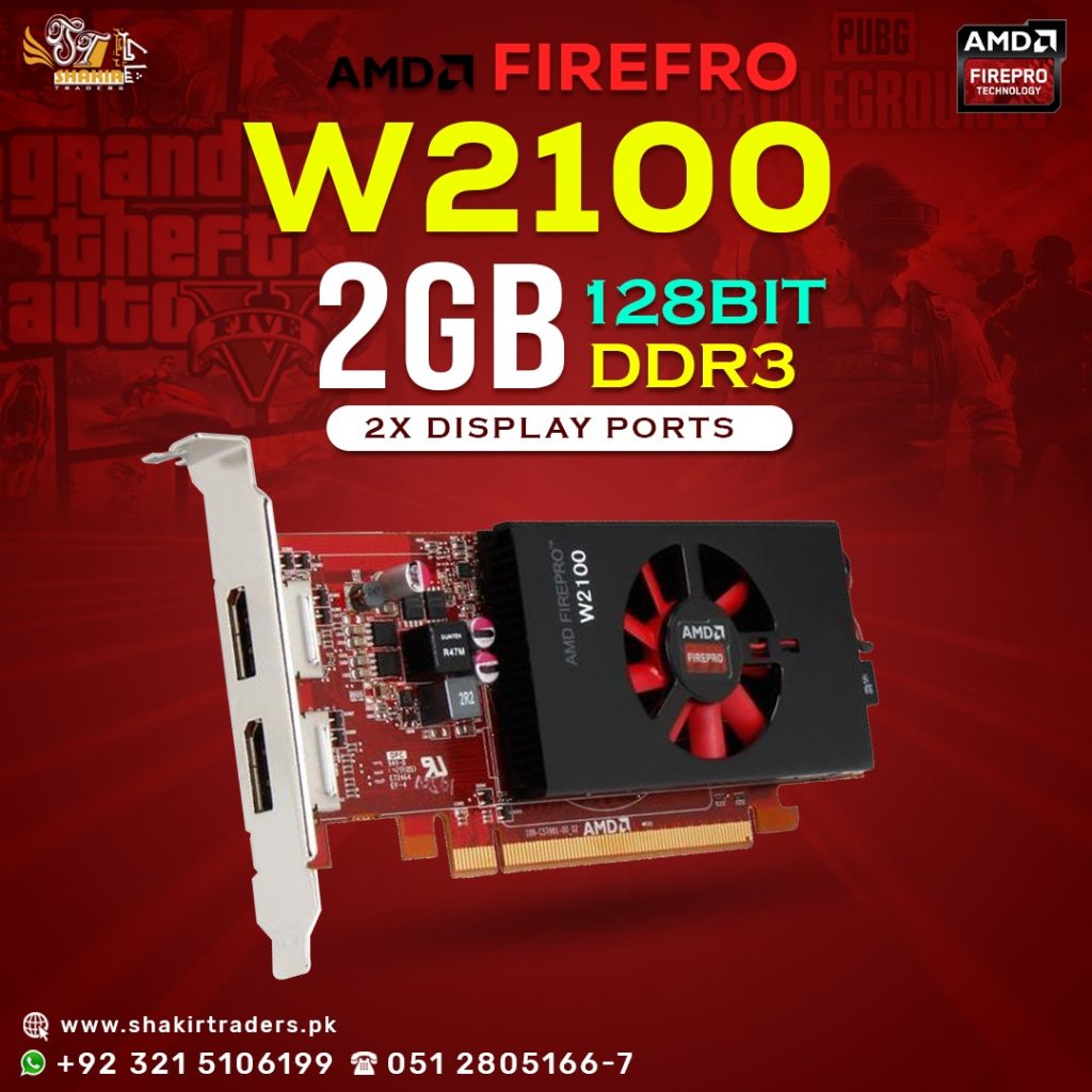 AMD Firepro W2100 2GB (Used)