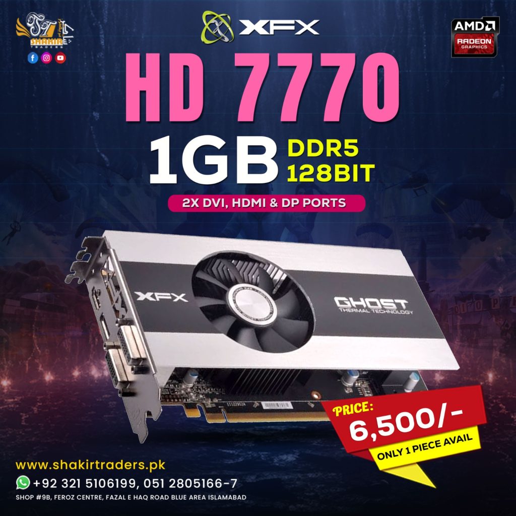 XFX HD 7770 1GB (Used)