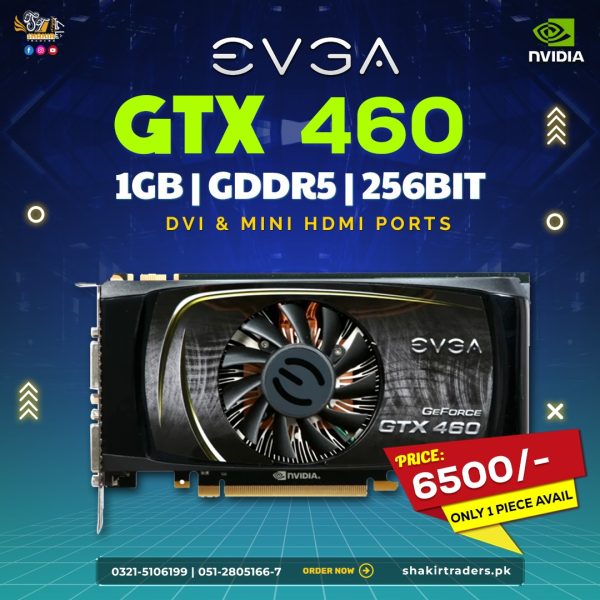 EVGA GTX 460 1GB (Used)