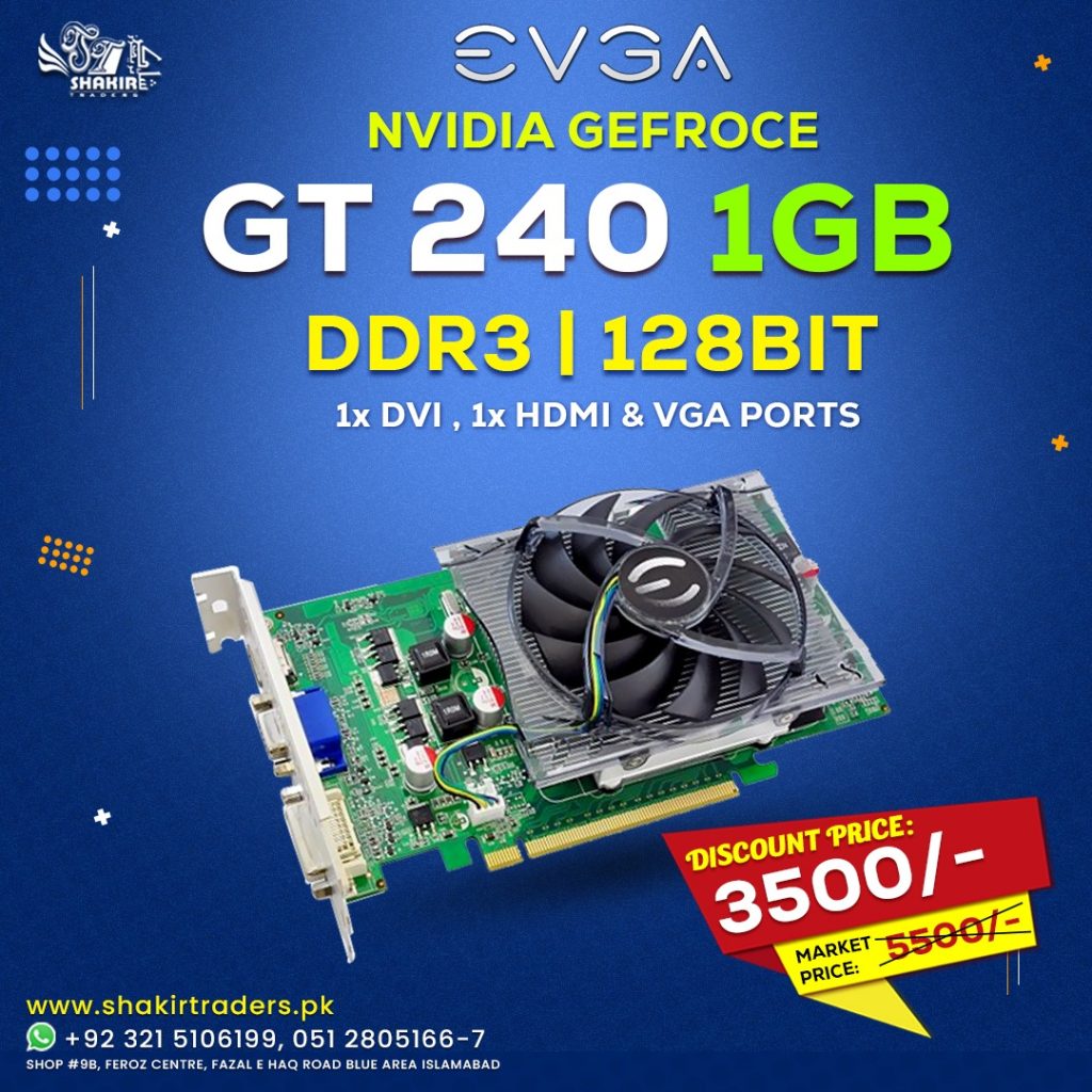 EVGA GT 240 1GB (Used)