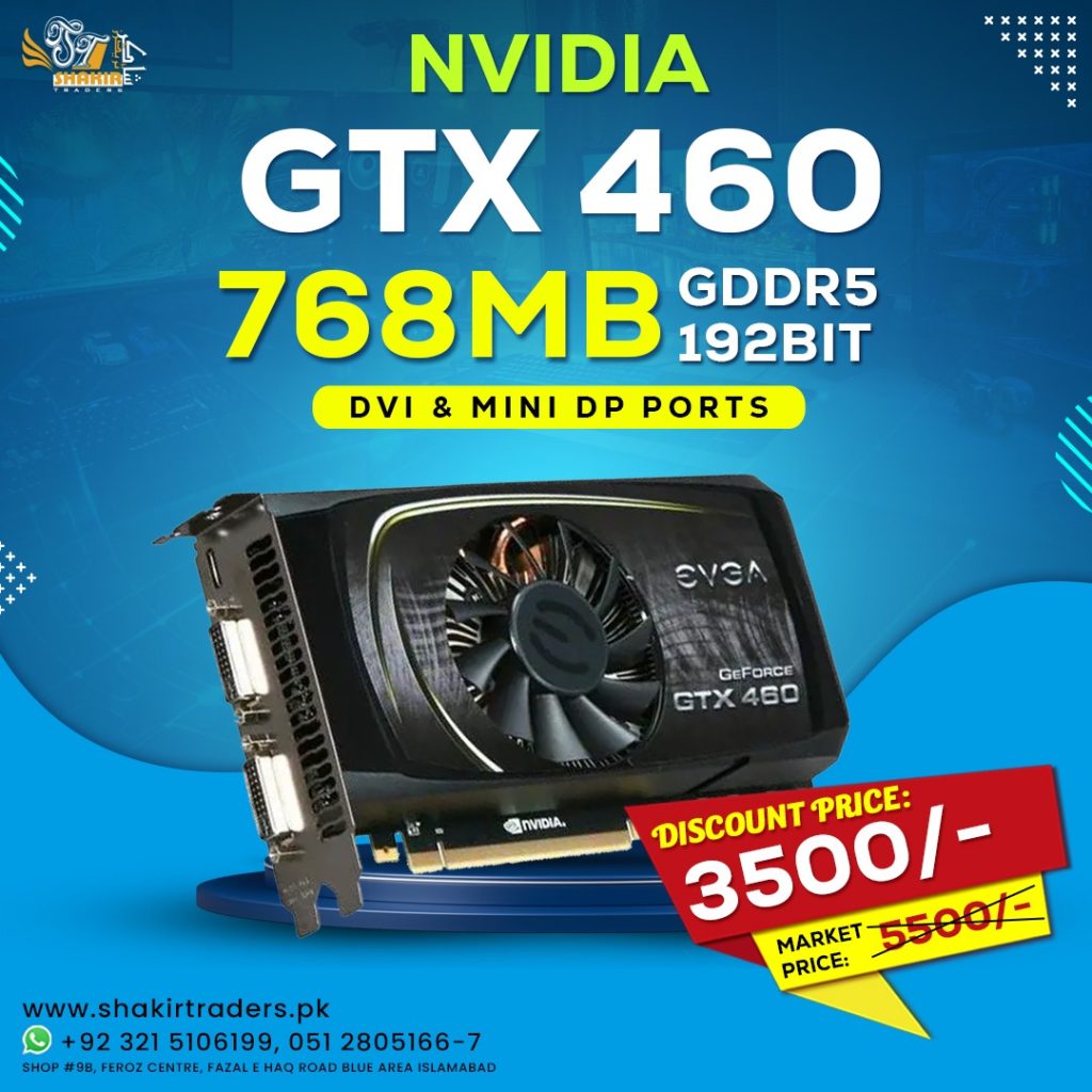 EVGA GTX 460 786MB (Used)