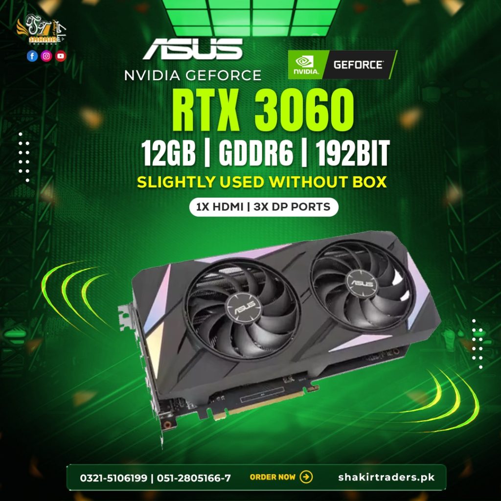 Asus RTX 3060 12GB (Used)