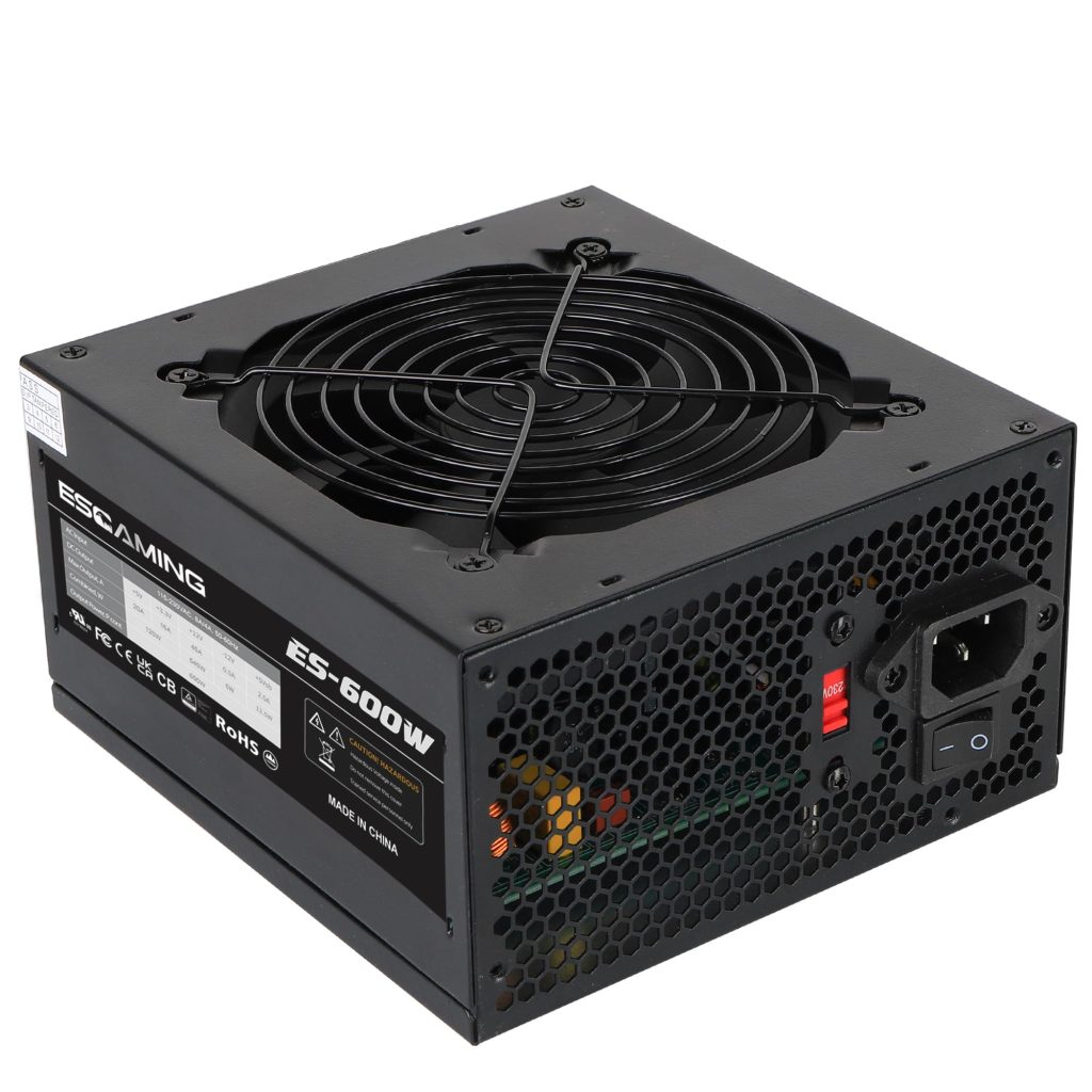 600W Branded Gaming Power Supply