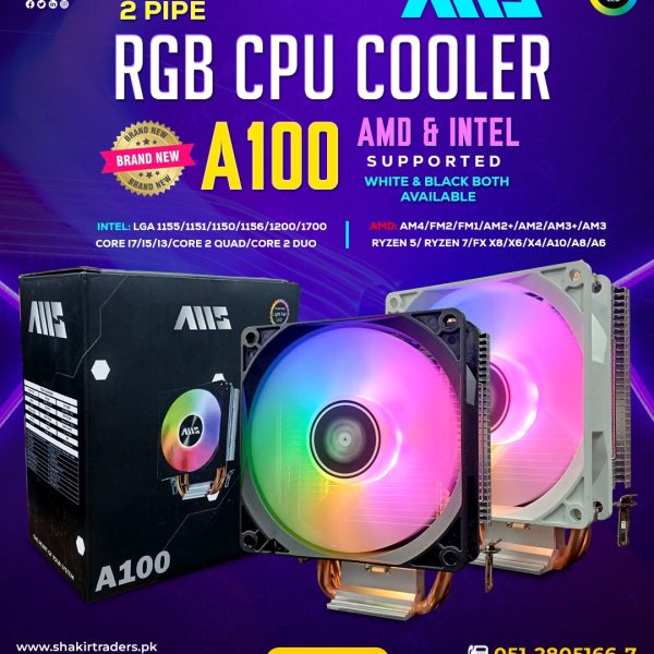 AMS A100 CPU RGB Cooler