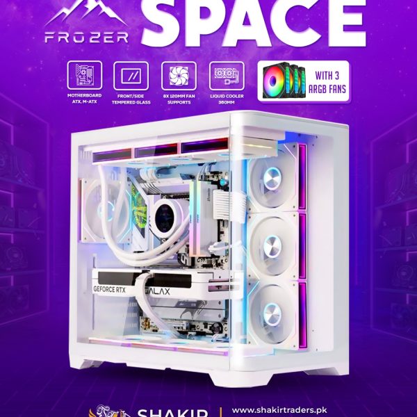 Frozer Space White MT-ATX Gaming Case