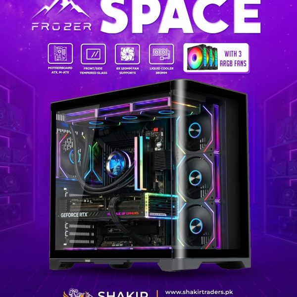 Frozer Space Black MT-ATX Gaming Case