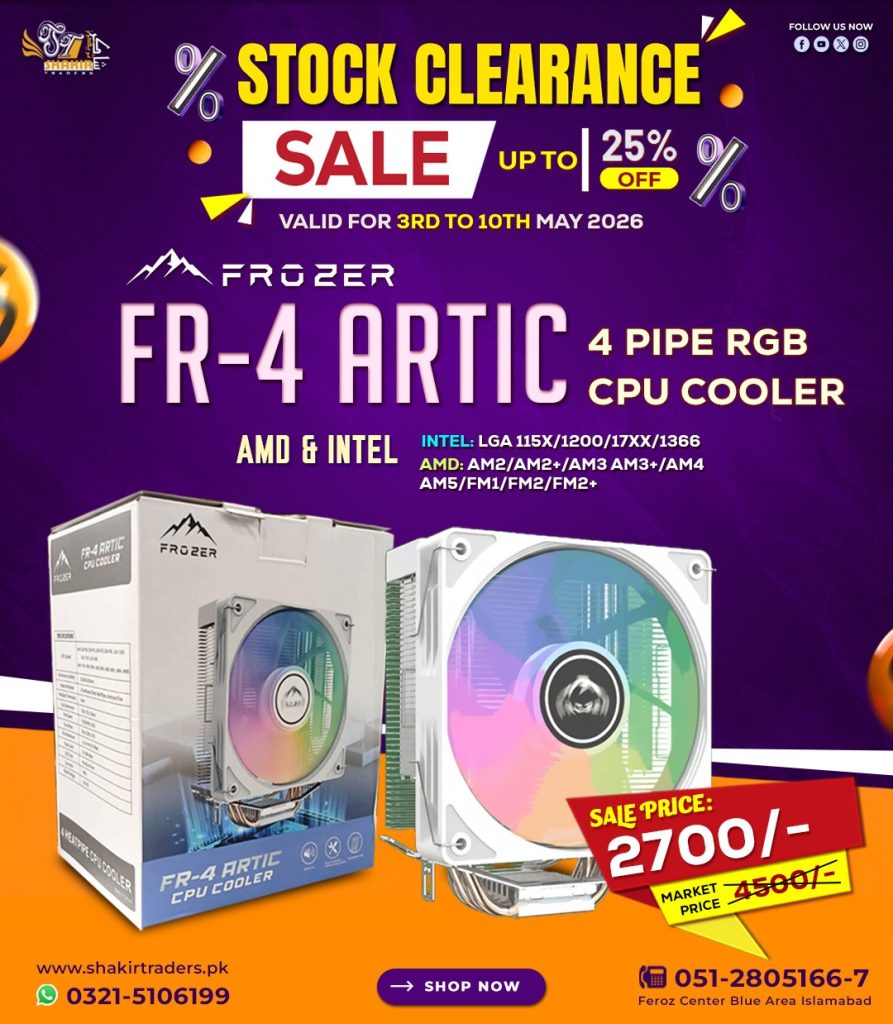Frozer FR-4 Artic RGB CPU Cooler