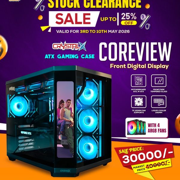 CrystalX Coreview Gaming Case