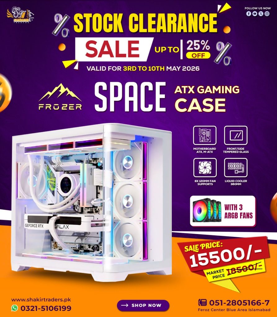 Frozer Space White MT-ATX Gaming Case