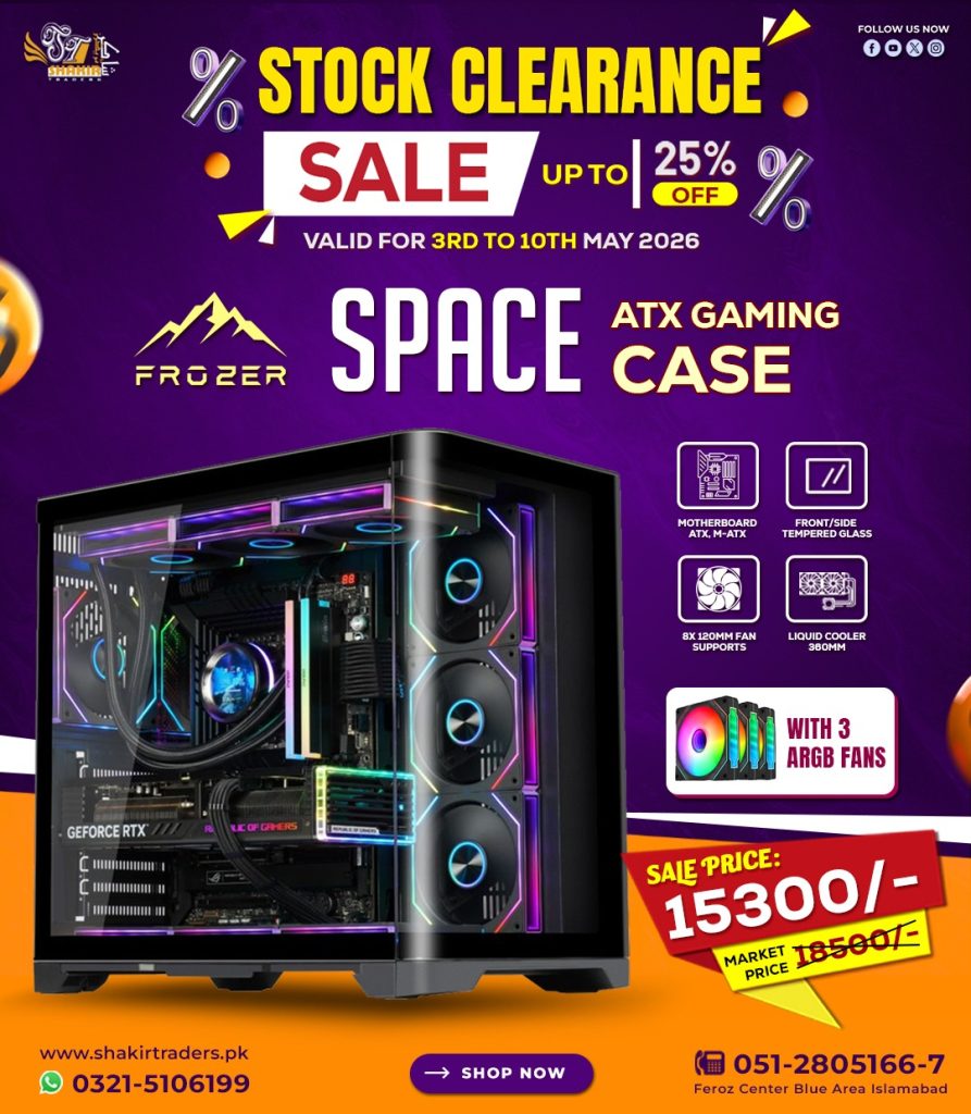 Frozer Space Black MT-ATX Gaming Case