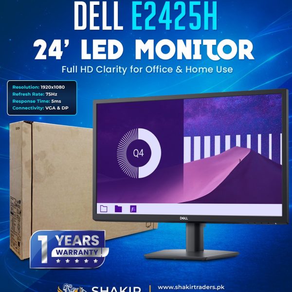 Dell E2425H 24" LED Monitor