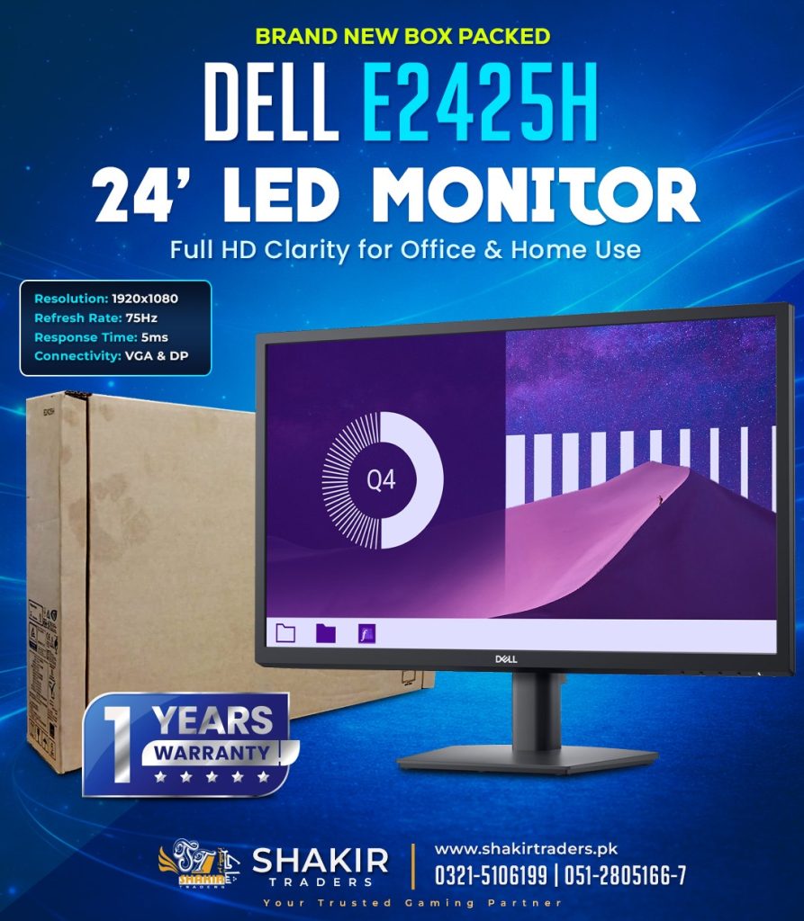 Dell E2425H 24" LED Monitor