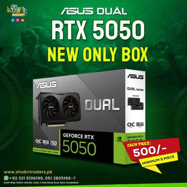 Asus Dual RTX 5050 Only Box (New)