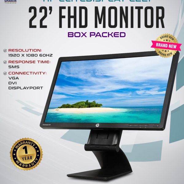 HP Elitedisplay E221 22" FHD Monitor