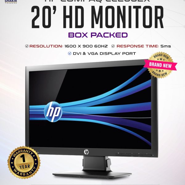 HP Compaq LE2002X 20" HD Monitor