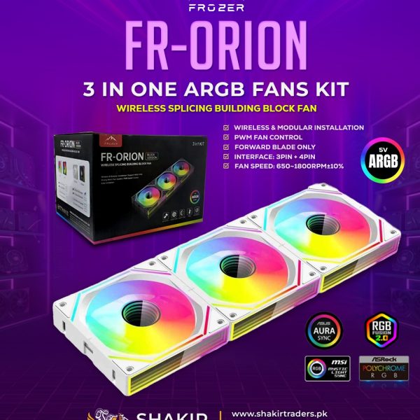 Frozer Orion 3 in 1 RGB White Kit