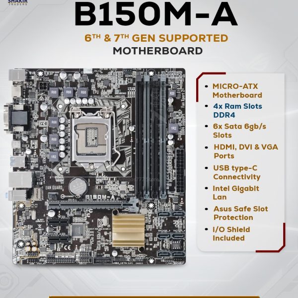 Asus B150M-A Motherboard