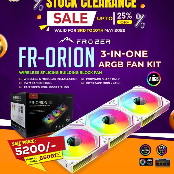 Frozer Orion 3 in 1 RGB White Kit