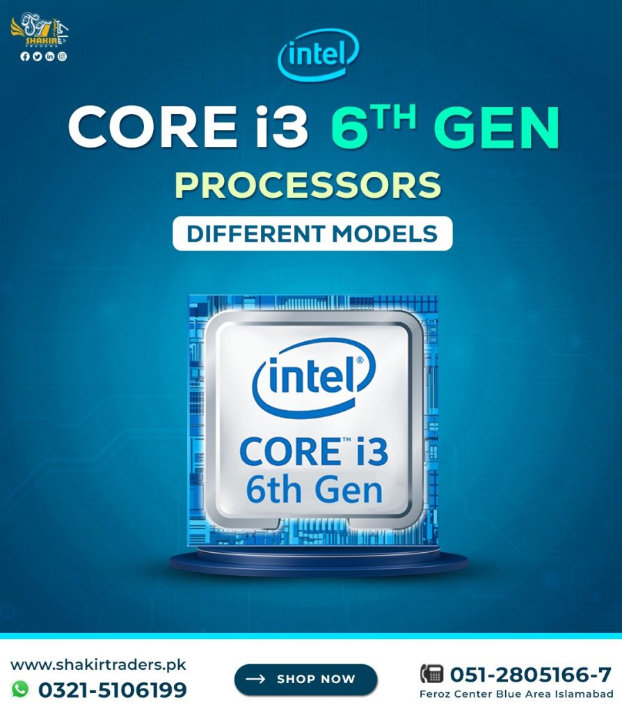 Intel Core i3 6th Gen Processor