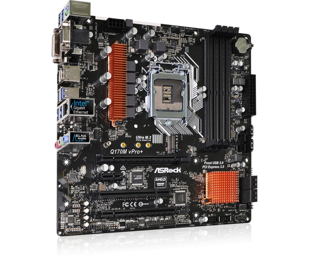 ASRock Q170M Motherboard (Used)