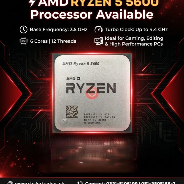 AMD Ryzen 5 5600 Processor (Used)