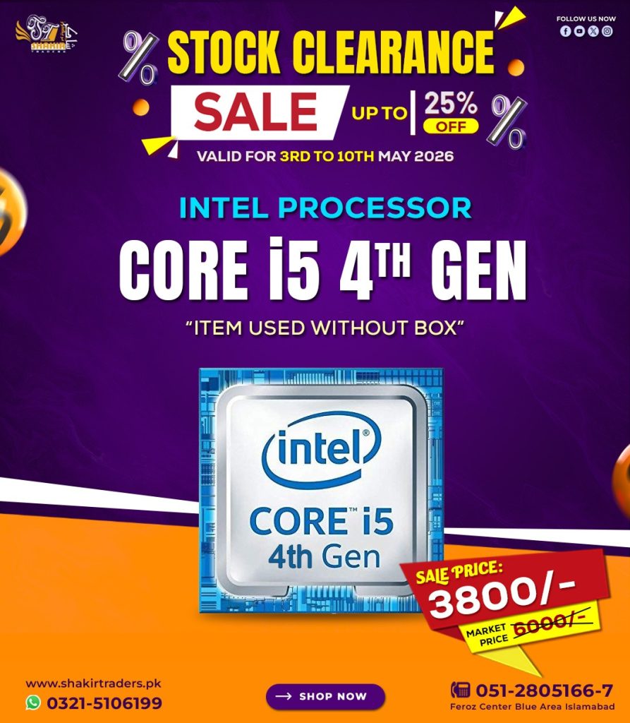 Intel Core i5 4th Gen Processor