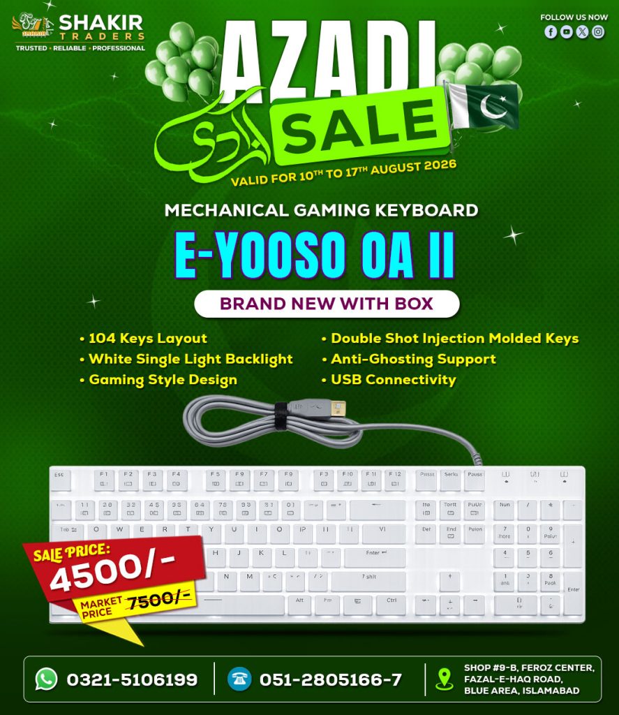 Eyooso OA II Gaming Mechanical Keyboard