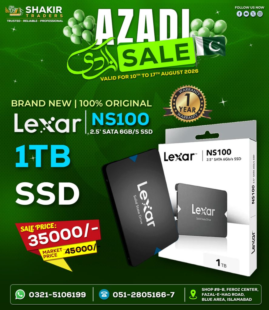 1TB Lexar SSD (New)