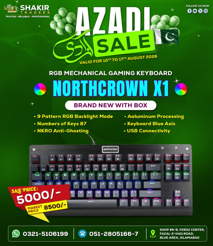 North Crown X1 Mechanical Gaming Keyboard