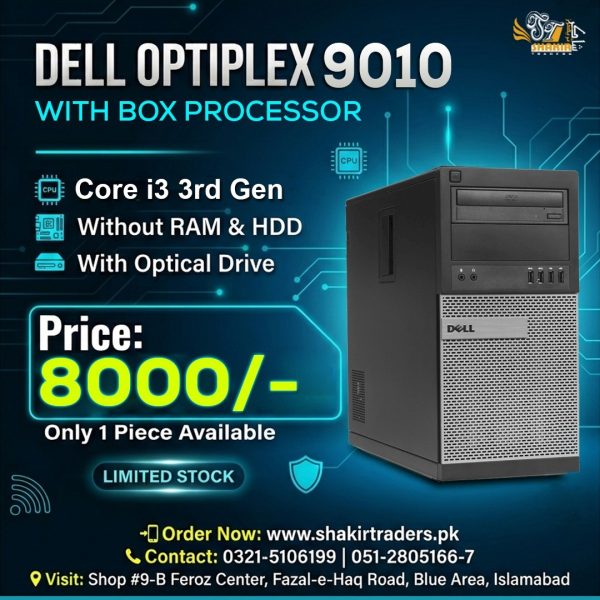 Dell Optiplex 9010 with Box Processor