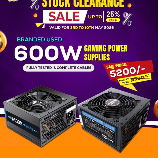 600W Branded Power Supply 4 (Used)
