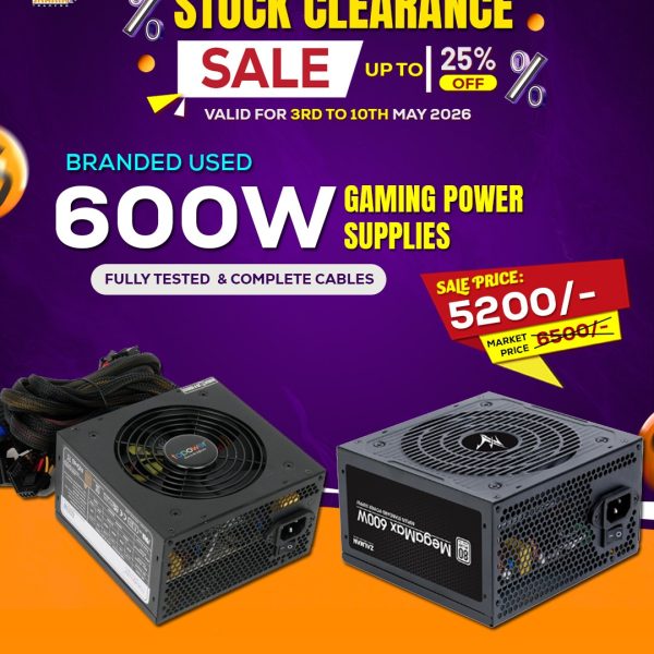 600W Branded Power Supply 3 (Used)