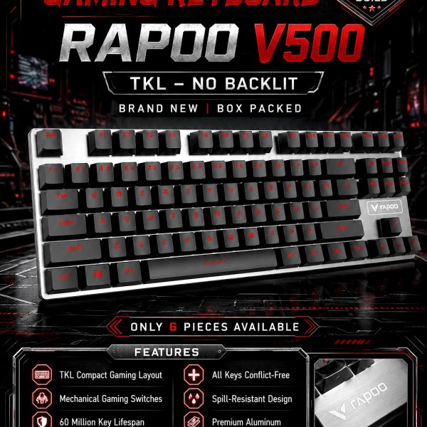 Rapoo V500 Mechanical Gaming Keyboard
