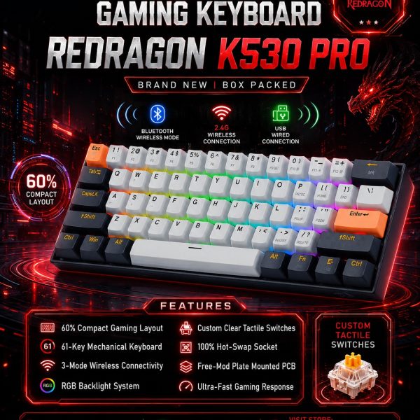 Redragon K530 Pro Gaming Keyboard