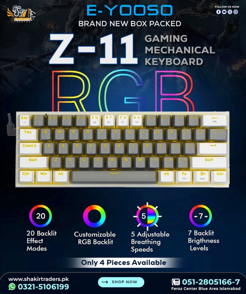 Eyooso Z-11 Gaming Mechanical Keyboard