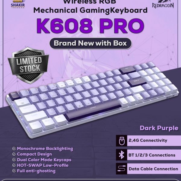 Redragon K608 Pro Gaming Mechanical Keyboard