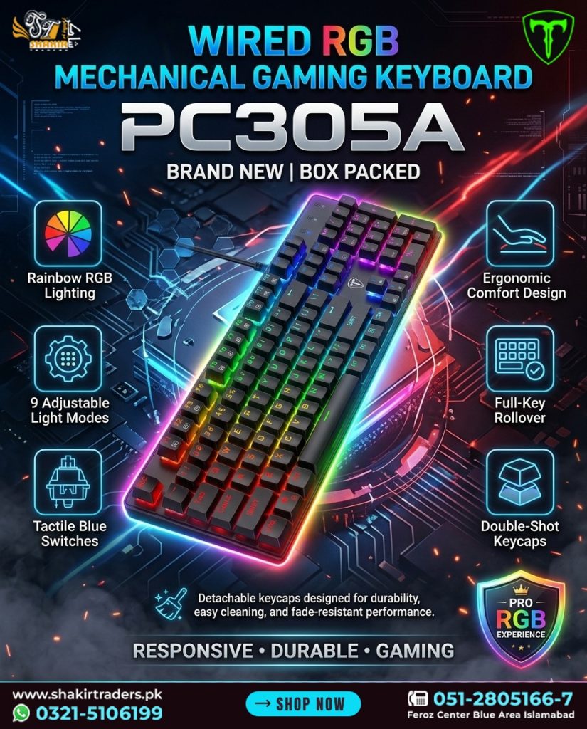 EasternTimes PC305A Gaming Mechanical Keyboard