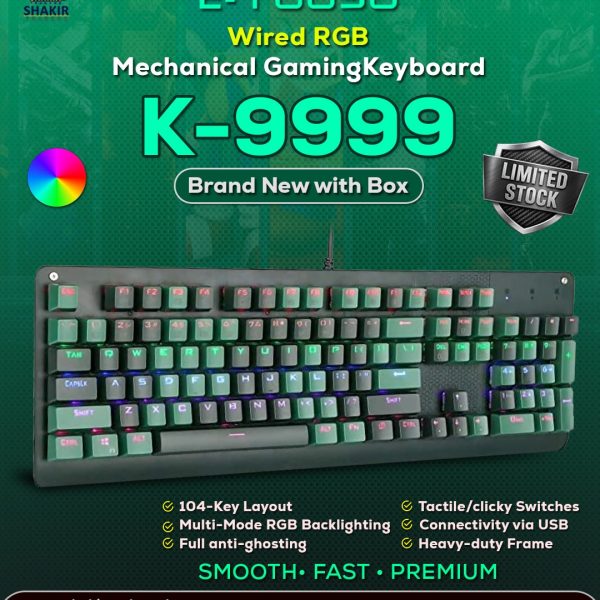 Eyooso K9999 Gaming Mechanical Keyboard