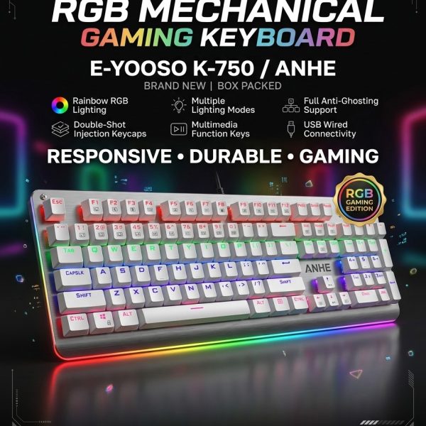 Eyooso K750 Gaming Mechanical Keyboard